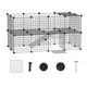 thumbnail image 2 of Multifuncional Metal Corral Casa Jaula Mascotas, Desmontable, 2 of 5