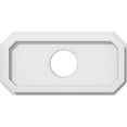 thumbnail image 1 of Ekena Millwork CMP14X7ED-03000 3 in. ID x 4.75 in. Rectangle Emerald Architectural Grade PVC Contemporary Ceiling Medallion, 1 of 1