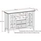 thumbnail image 3 of 53 Inch Wide Rustic TV Media Stand in Tobacco Brown for TVs Up to 60 Inches Living Room Furniture for Tv Entertainment Center My Lux Decor Round, 3 of 6