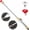 Gray, variant on Jet Nozzle Power Washer for Garden Hose, Pressure Washer Attachment with 2 Spray Tips & Quick Connect for Car Wash