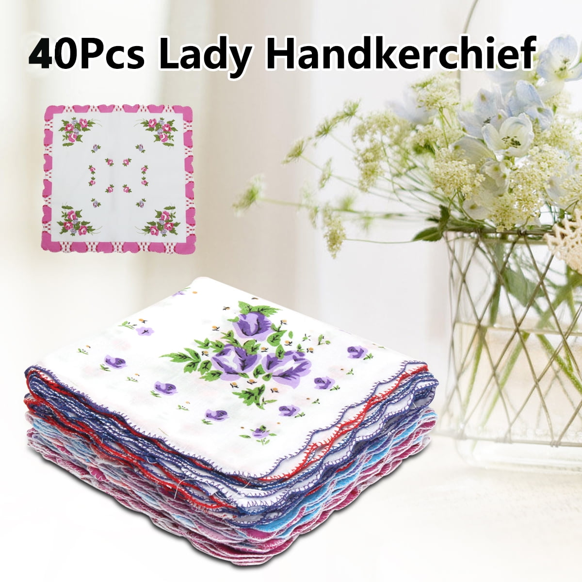 ladies cotton hankies
