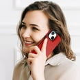 thumbnail image 4 of for iPhone 13 Mini Wallet Case with Card Holder, PU Faux Leather Kickstand Card Slots Case, Double Magnetic Clasp and Durable Shockproof Cover, 4 of 7