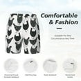 thumbnail image 5 of Balery Retro Rooster Mens Swim Trunks Swim Shorts for Men Quick Dry Inseam Beach Shorts with Compression Liner Pocket-Small, 5 of 9
