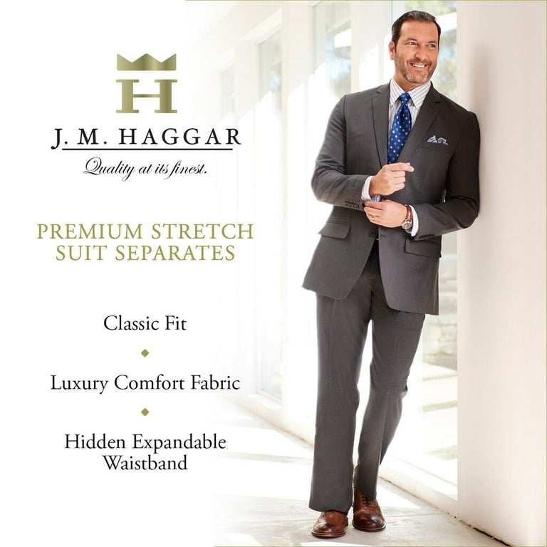 Big & Tall J.M. Haggar 4-Way Stretch Dress Pant