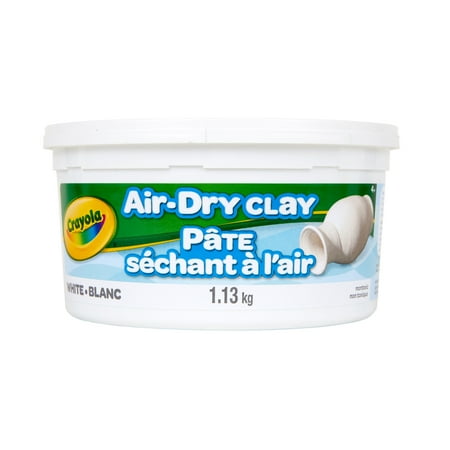 UPC 071662550509 product image for Crayola Air-Dry Clay Bucket  White | upcitemdb.com