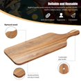 thumbnail image 3 of Tabla de cortar Zubebe Wood 12 unidades con mango de acacia de 43,18 x 15,24 cm, 3 of 7