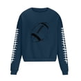 thumbnail image 3 of Zipper Solid Color Men Fall Sweatshirts for Men Embroidered Long Sleeve Shirts for Men Cotton Mens Zip up Hoodies Black Fall Sweaters Vintage, 3 of 4