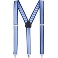 thumbnail image 2 of GHSDFBB Holdu2019Em 1" Teens & Men Suspender and Bow Tie Set EXTRA STURDY POLISHED CLIPS, Pre-tied Bow Tie, Perfect for Tuxedo, 2 of 5