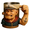 thumbnail image 1 of 3D Power Mug: Unleash Your Inner Strength with Courage!, 1 of 5