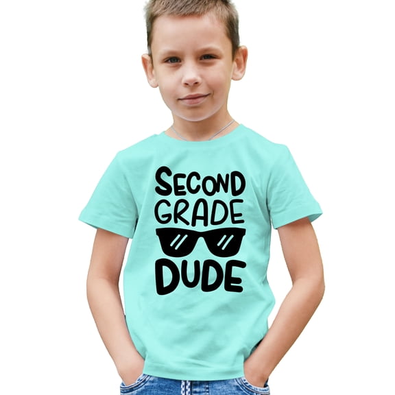 Olive Loves Apple 2nd Grade Dude First Day of School Gift Back to School T-Shirt Boys Back to School Chill Shirt 4T