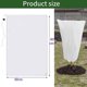 thumbnail image 4 of Cubierta De Protección De Plantas, Cubierta De Arbusto De Frutas, Protección Solar Y Cubierta De Protección Contra El Frío Con Cordón (4 Piezas 60 * 80 Cm),11 Feliz Sencillez, 4 of 5