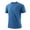 Blue, variant on fatyb Workout Running T-Shirts for Men Casual Short Sleeve Athletic Tees Tops Mens Gym Sports Shirts