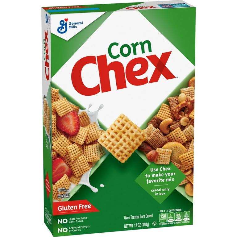 Corn Chex Gluten Free Breakfast Cereal, Homemade Chex Mix