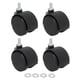 thumbnail image 2 of Ruedas Para Muebles, Prácticas Ruedas Giratorias, Diseño De Doble Rueda Para Estantes Para Gabinetes, 2 of 7