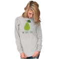 thumbnail image 3 of Cute Kawaii Perfect Pear Matching Set Plus Size Long Sleeve Graphic Tee Shirt Brisco Brands 2X, 3 of 6