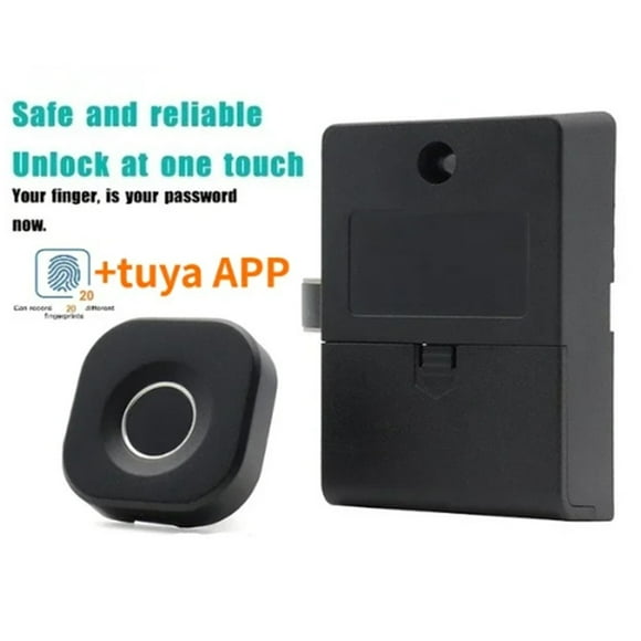 For For Tuya Intelligent Electronic Fingerprint Locks Smart Drawer Cabinet Lock