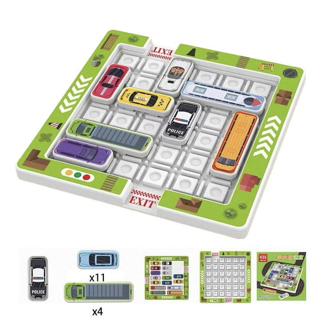 Kid Toys IQ Car Moving Jigsaw Puzzle Game Early Learning Toy Education