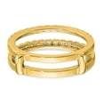 thumbnail image 5 of 14K Yellow Gold Wedding Diamond, Lab Grown Round Ring Band, Size 5, 5 of 6