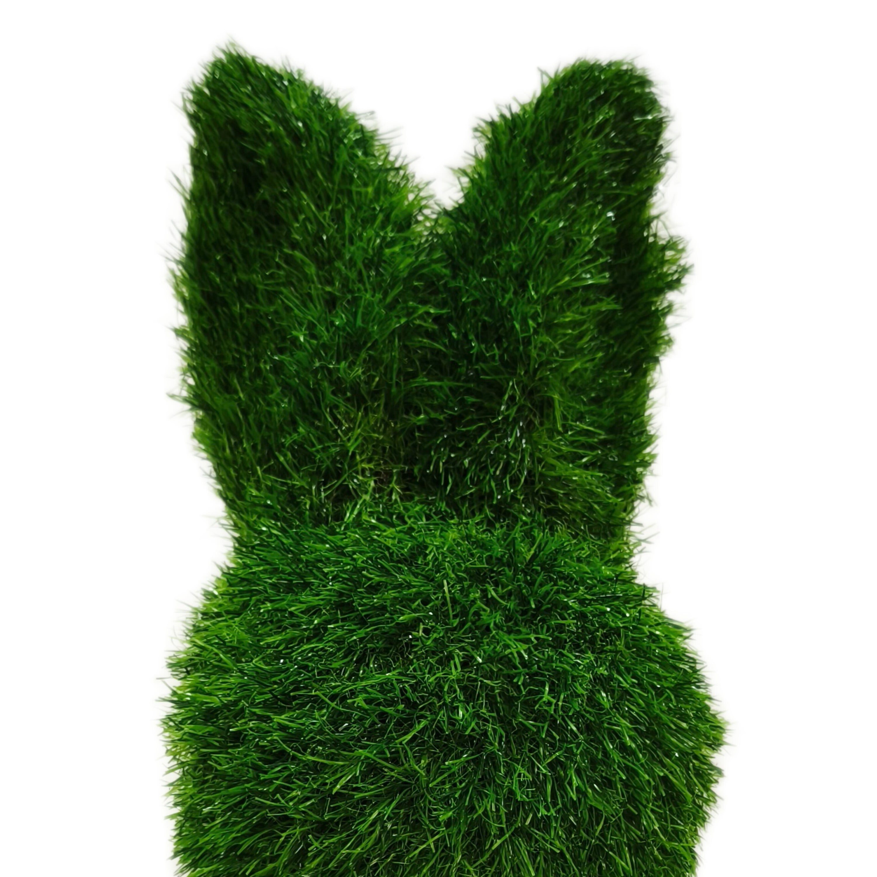 Faux Grass Sitting Bunny Tabletop Decoration, 24.5", Easter by Way To Celebrate