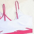 thumbnail image 6 of CAUYDY Toddler Girls Swimsuit 3Pcs Sets 1 x Girls Bikini Swimsuit + 1 x Bikini Bottoms + 1 x Cover Ups Kid Girls Swimsuit Sets 5T 6T 7T Girls Summer Swimwear (Sizes 140,F02-Hot Pink), 6 of 9