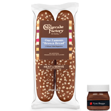The Cheesecake Factory At Home Famous "Brown Bread" Wheat Mini Baguette