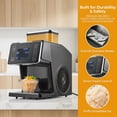 thumbnail image 5 of Electric Snow Cone Maker 44LBS 24H Snowflake Ice Machine Ice Shaver Machine Ice Crusher with Stainless Steel Blade 0.2 Gal Tank 60S Pre Cooling for Home Parties Small Gatherings, 5 of 16
