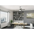 thumbnail image 4 of Hunter 44 inch Zeal Matte Silver Ceiling Fan with LED Light Kit and Pull Chain, 4 of 7