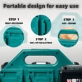 thumbnail image 4 of Porta Baterías Kxufoae de 6 Ranuras para Makita 18V y 14.4V Portátil, 4 of 5