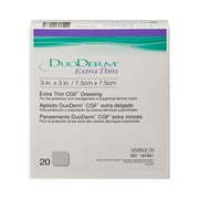 DuoDerm CGF Hydrocolloid Dressing Extra Thin, 3 x 3 Strip - 1 Count