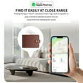 thumbnail image 4 of Bluetooth Tracker, Keys Finder and Item Tracker Tags MFI Certification for Car Keys and Phones Bags and More Remote Control Finder Full Global Coverage Phone Finder iOS Compatible White, 4 of 8
