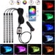 thumbnail image 2 of Luz Led ambiental de pie de coche con USB, encendedor de cigarrillos, retroiluminación, Control de música, aplicación RGB, luces de ambiente decorativas para Interior automático, 2 of 4