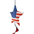 thumbnail image 3 of Northlight 51" Americana Stars and Stripes Outdoor Wind Spinner, 3 of 5