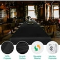 thumbnail image 7 of Emart 6 Pack Rectangle Tablecloth, 60x102in Black 100% Polyester Table Cloths for Banquet Wedding, 7 of 7