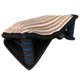 thumbnail image 2 of Almohada para morder con forma de cuña y asas resistentes para perros jóvenes. Juguetes para masticar para entrenar. Marrón Negro, 2 of 9