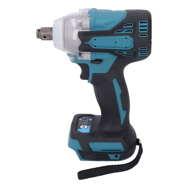 Llave De Impacto Eléctrica, Luz LED Incorporada, Torsión De 380 N.m, Diseño 2 En 1, Pistola De Impacto Inalámbrica Con Control De Velocidad Continuo Para Madera