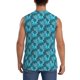 thumbnail image 4 of Fotbe Seahorse Men's Camiseta sin Mangas Estampada para Hombres, Playera Casual para Gimnasio, Entrenamiento, Playa-Medium, 4 of 7