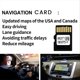 thumbnail image 2 of 86271 0E075 Navigation Card Navigation GPS Card for USA & Canada Map, 2 of 5