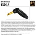 thumbnail image 4 of Cable de Instrumento WORLDS BEST CABLES Gotham GAC-1 Ultra Pro Oro Bajo Guitarra 12 Pies, 4 of 9