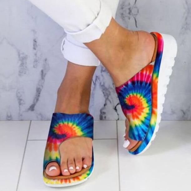 Moda mujer correa de tobillo verano sandalias planas chanclas Shose Wmkox8yii hj789