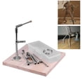 thumbnail image 4 of Soporte de exhibición para figuras de acción, soporte combinado, base multifuncional, banco de trabajo de arcilla tallada, soporte de exhibición para figuras con caja de almacenamiento, 4 of 10