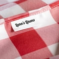 thumbnail image 3 of Lann's Linens - 60" x 126" Premium Checkered Tablecloth - Rectangular Polyester Fabric Picnic Table Cover - Red & White Gingham Cloth, 3 of 4