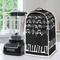thumbnail image 4 of HELLHERO Piano Music Pattern Handle Protective Case with Elastic There is only one dust cover Blender Protection Kitchen, 4 of 5