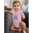 thumbnail image 2 of Happy 4Th Of July Fireworks Bodysuit Infant -Image by Shutterstock,  12 Months, 2 of 4