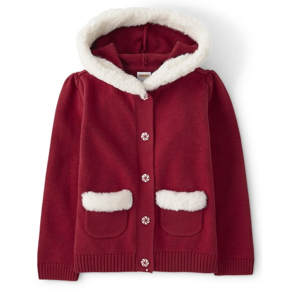 Sudadera con capucha y cremallera Gymboree para niños pequeños de piel sintética de 12 a 18 m