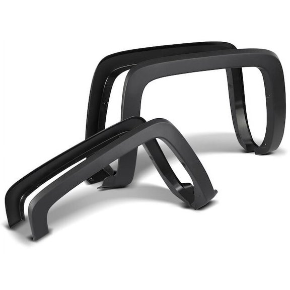 Fender Flare Set 4 - Compatible with 2015 - 2019 Chevrolet Silverado 2500 HD - Autopart Premium