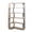 Light Gray, variant on L-Shaped Corner Bookcase,White,35 inch 5-Tier Wooden Display Rack, Anti-Tip, Open Storage