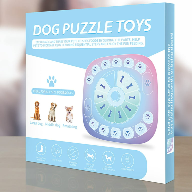 Pet Puzzle Toys For Smart Dogs, Mental Enrichment And Brain