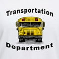 thumbnail image 3 of CafePress - Transportation Department Women's V Neck T Shirt - Womens Cotton V-Neck T-shirt, 3 of 4