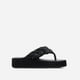 thumbnail image 5 of Zapatillas de tacón inclinado de una línea para mujer, novedad de verano, informales, a la moda, para exteriores Wmkox8yii hj789, 5 of 7