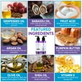 thumbnail image 3 of Diva Stuff Ultimate Crepey Skin Cream | Face and Body Anti-Aging Cream for Crepey, Dry, Damaged & Wrinkled Skin | Hyaluronic Acid, Argan Oil, Silk Peptides | Lemongrass and Kiwi Scent | 8 oz, 3 of 11